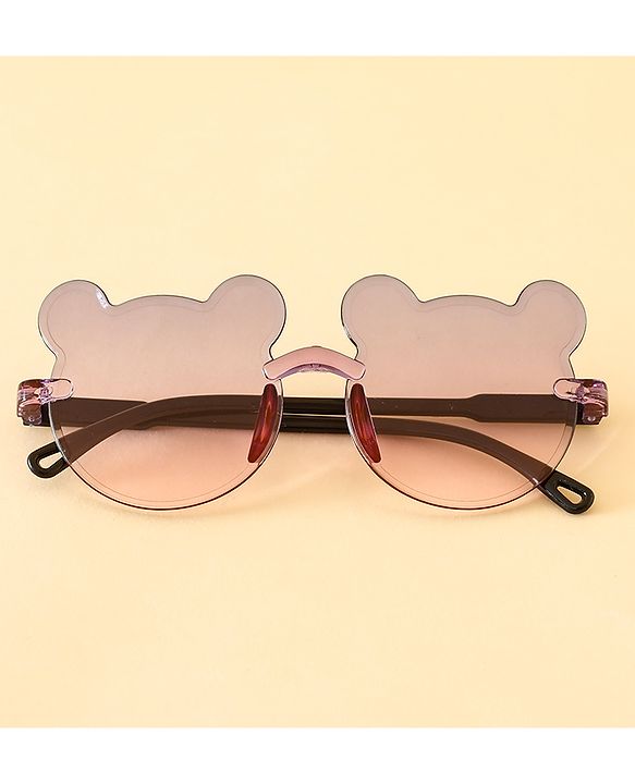 Babyhug Free Size Headbands With Bow Applique & Sunglasses - Light Blue