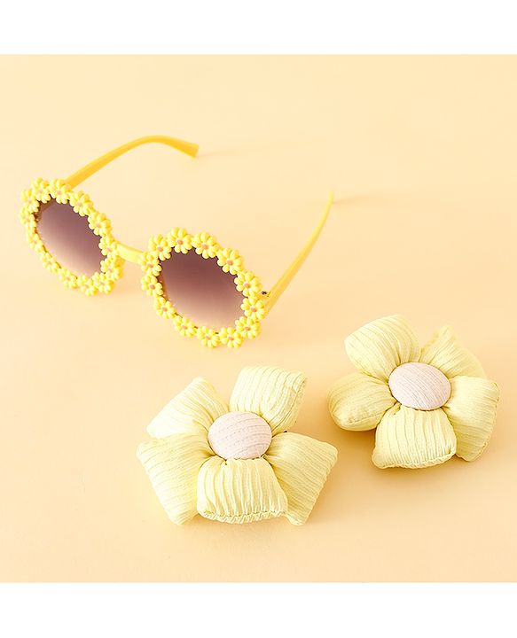 Babyhug Free Size Hair Accessories Combo Sets - Purple.