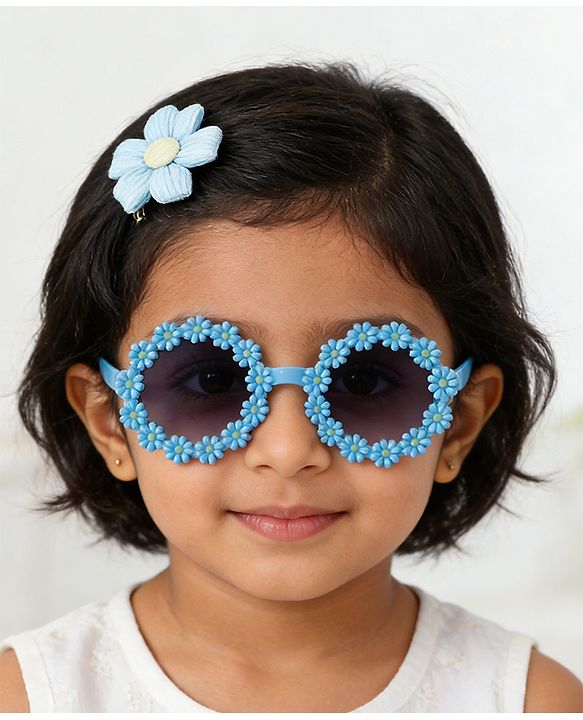 Babyhug Free Size Hair Accessories Combo Sets - Blue