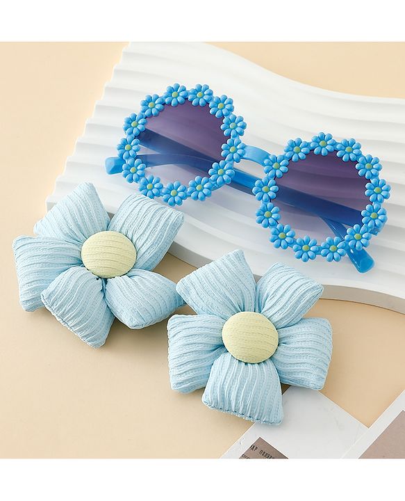 Babyhug Free Size Hair Accessories Combo Sets - Blue