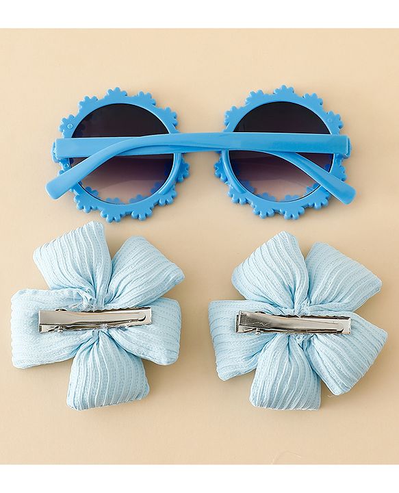 Babyhug Free Size Hair Accessories Combo Sets - Blue