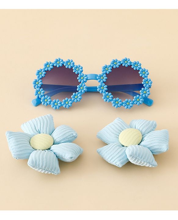 Babyhug Free Size Hair Accessories Combo Sets - Blue