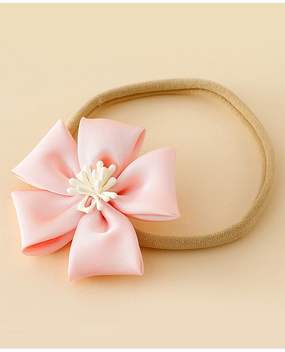Babyhug Free Size Headbands Free Size For Girls - Pink