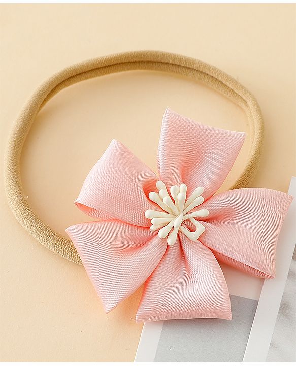 Babyhug Free Size Headbands Free Size For Girls - Pink