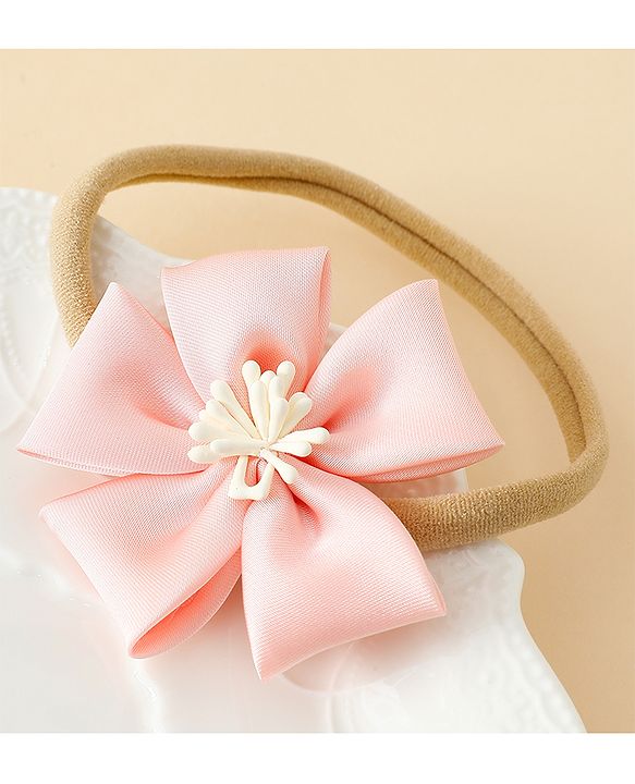 Babyhug Free Size Headbands Free Size For Girls - Pink