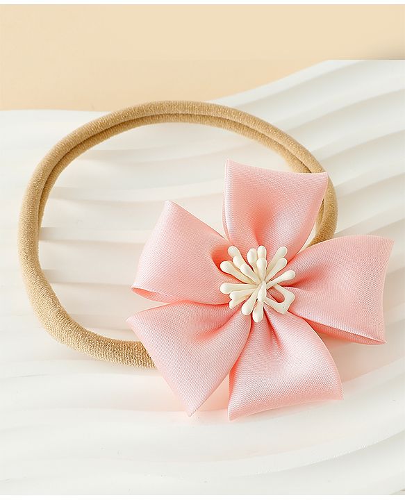 Babyhug Free Size Headbands Free Size For Girls - Pink