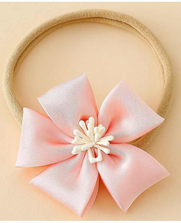 Babyhug Free Size Headbands Free Size For Girls - Pink