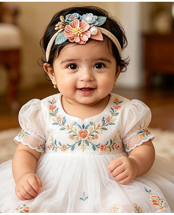 Babyhug Free Size  Headbands For Girls - Multicolor