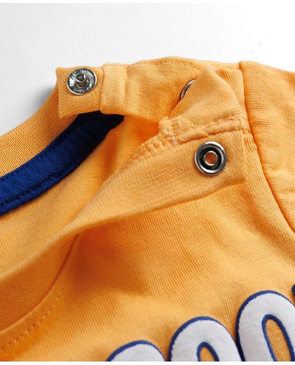 Babyhug Cotton Knit Half Sleeves T-Shirts With Beach Theme Print Pack of 3 - Multicolor