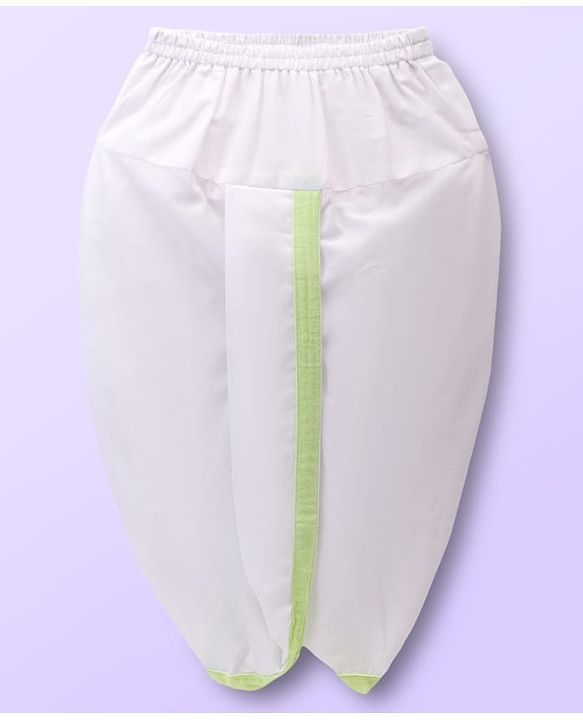 Babyhug Cotton Goss Woven Full Sleeves Solid Color Kurta Dhoti Set - Light Green