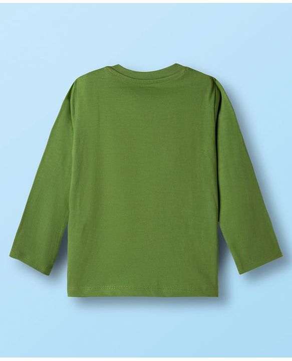 Babyhug Cotton Knit Full Sleeves T-Shirts With Animal & Text Print Pack of 3 - Multicolor