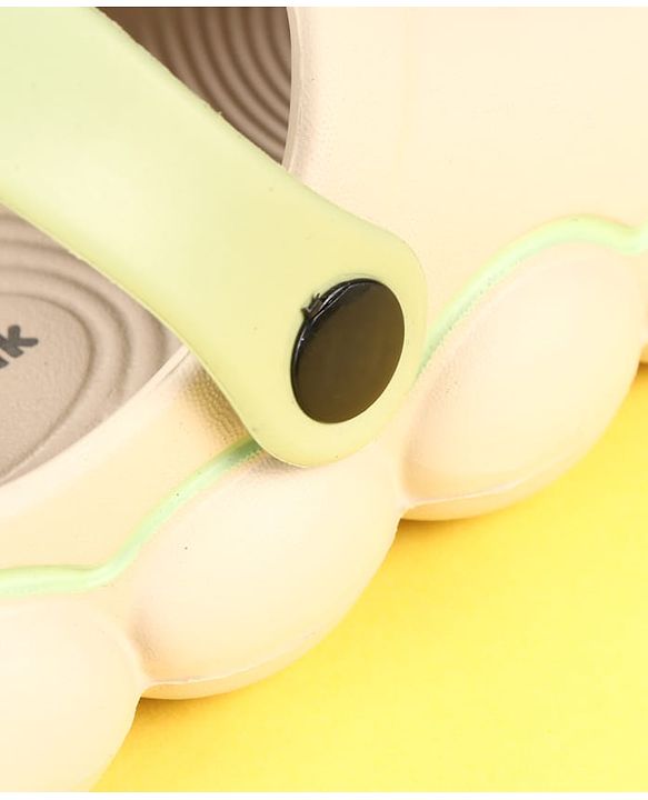 Cute Walk by Babyhug Clogs with Gaming Controller Applique - Beige