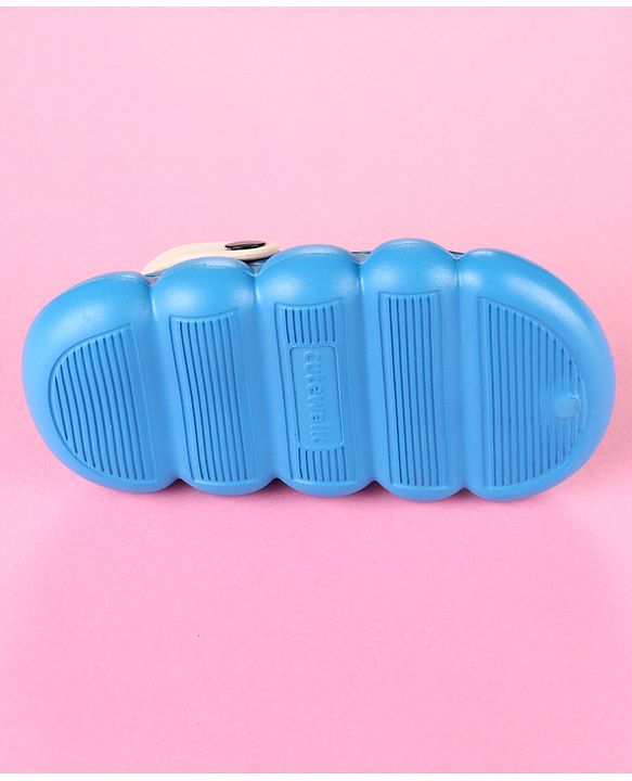 Cute Walk by Babyhug Clogs With Applique Detailing & Back Strap Closure - Blue