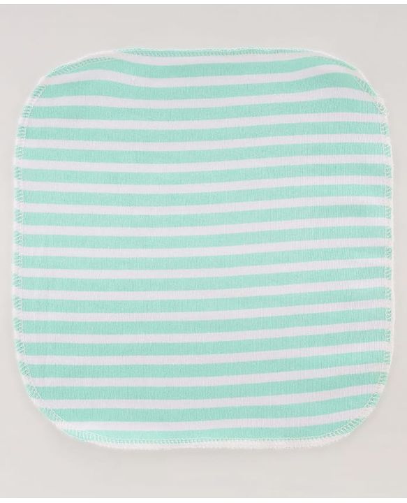 Babyhug Terry Knit Hand & Face Towel With Tiger Print Pack Of 6 L 24 x B 24 cm- Multicolour