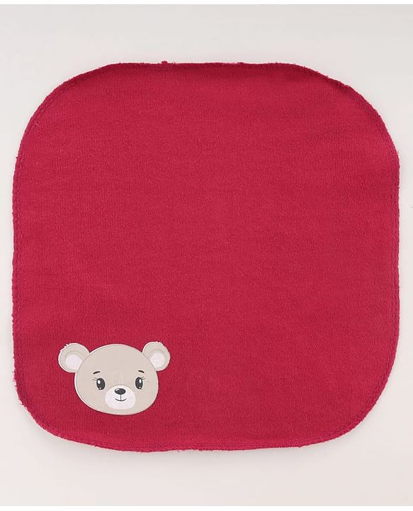 Babyhug Terry Knit Hand & Face Towel With Polka Dot Print Pack Of 6 L 24 x B 24 cm - Multicolour