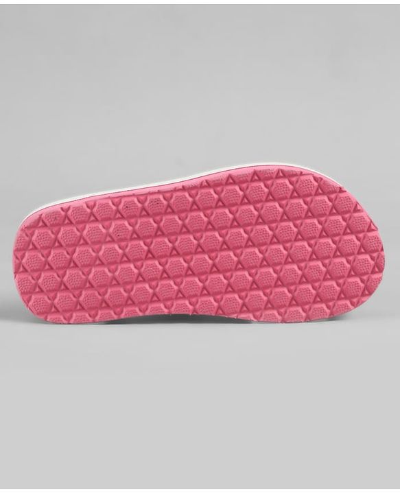 Pine Kids Slip On Bow Printed  Flip Flops - Pink