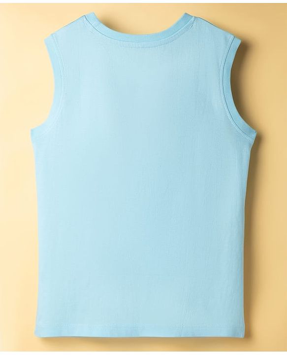 Pine Kids Disney Single Jersey Knit Sleeveless Tank T-Shirt with Mickey Mouse Graphic - Multicolor