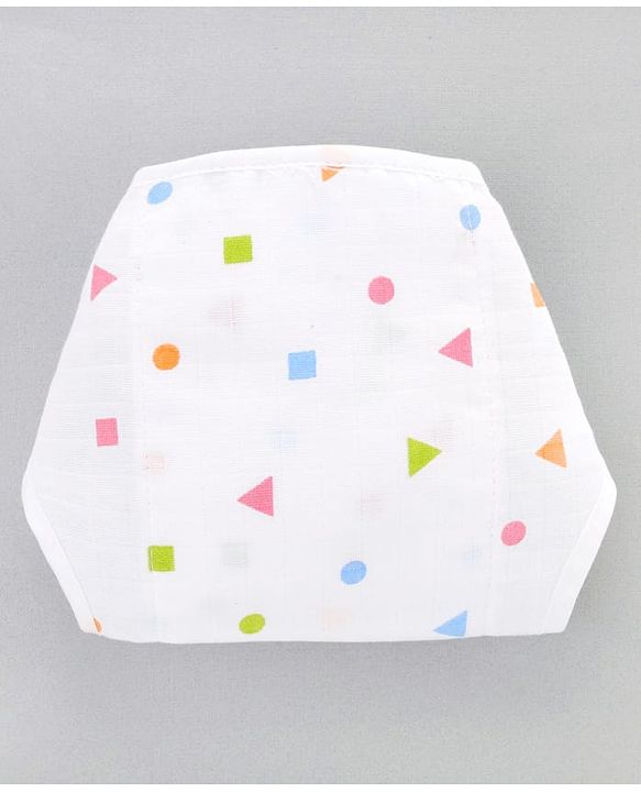 Babyhug 100% Cotton Baby Gift Set Pack of 9 - White