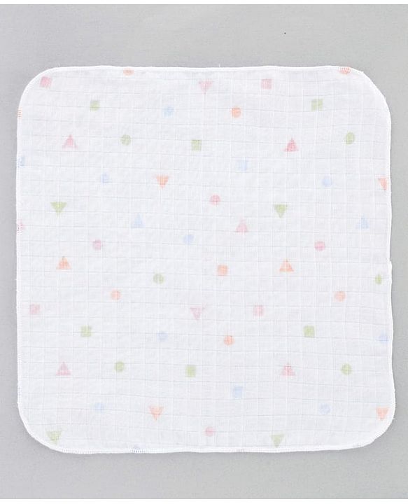 Babyhug 100% Cotton Baby Gift Set Pack of 9 - White