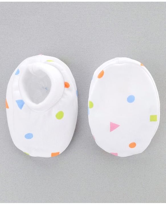 Babyhug 100% Cotton Baby Gift Set Pack of 9 - White