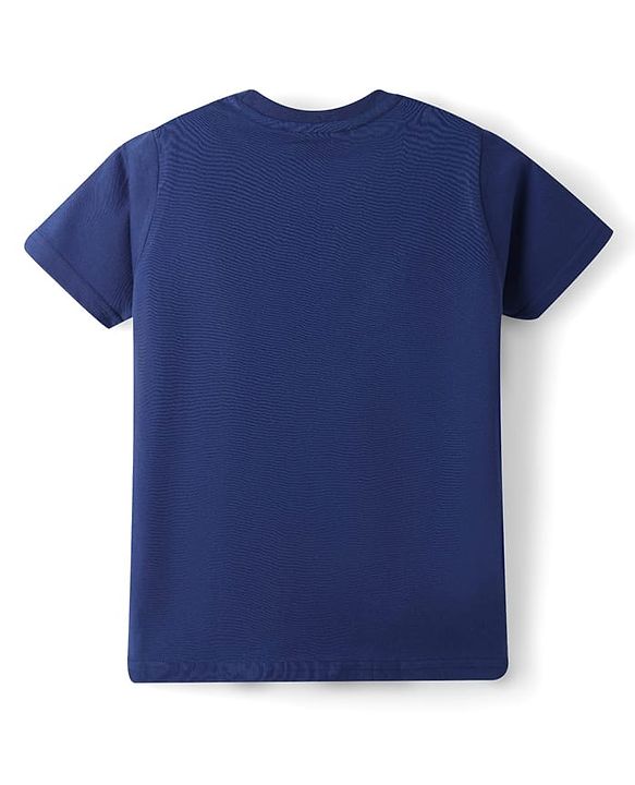 Pine Kids Cotton Knit T-Shirts Graphic Print Round Neck Half Sleeves Multi Colors 5-6 Years Pack of 5
