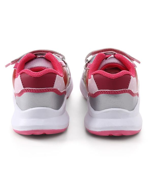 Pine Kids Disney Velcro Closure Sneakers with Ariel Graphic - Pink