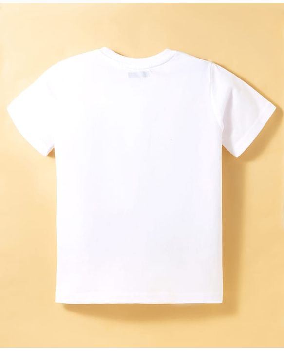 Pine Kids Cotton Knit Half Sleeves T-Shirts with Text Print Pack of 3 - Multicolor