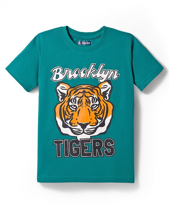 Pine Kids Cotton Knit T-Shirts Half Sleeves Printed Multi Colors Pack of 3 5-6 Years