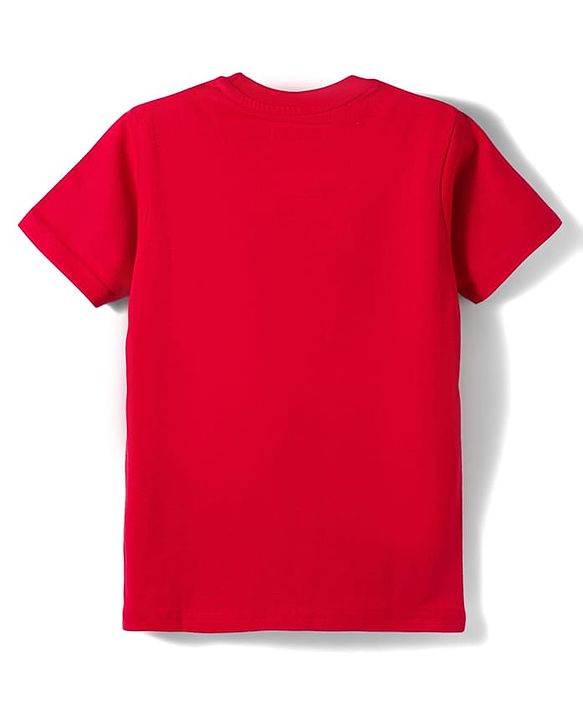 Pine Kids Cotton Knit Half Sleeves T-Shirts with Sport Print Pack of 3 - Multicolor