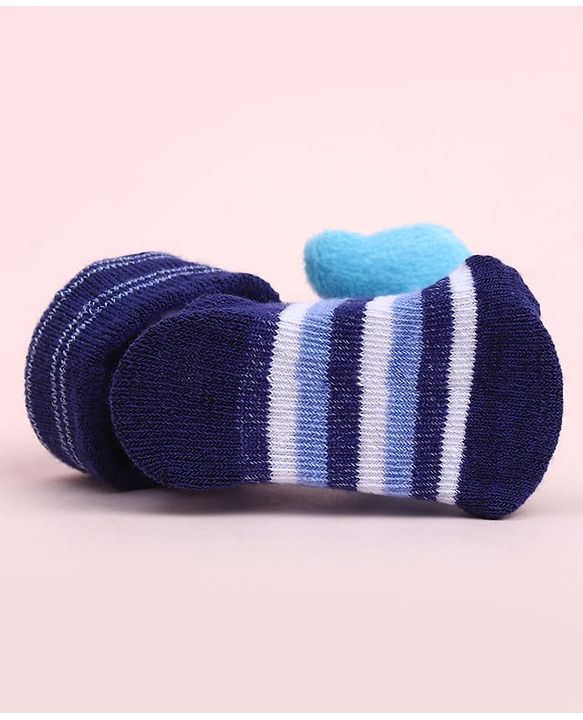 Cute Walk by Babyhug Socks Shoes With Animal Applique - Multicolor