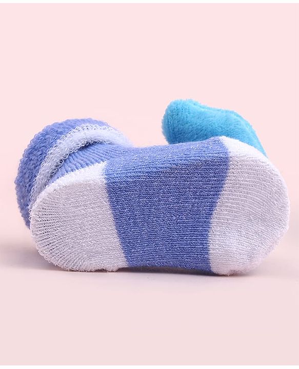Cute Walk by Babyhug Socks Shoes With Animal Applique - Multicolor