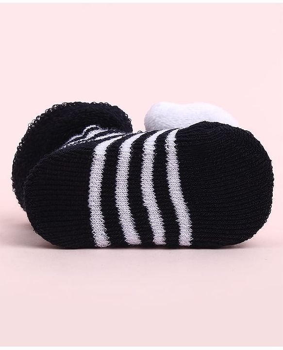 Cute Walk by Babyhug Socks Shoes With Animal Applique - Multicolor