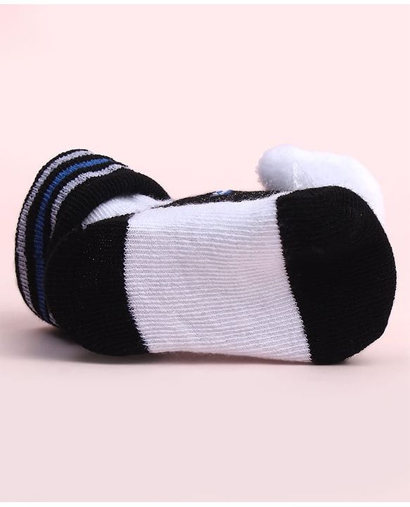 Cute Walk by Babyhug Socks Shoes With Animal Applique - Multicolor