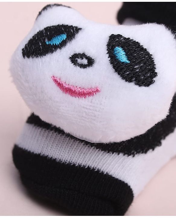 Cute Walk by Babyhug Socks Shoes With Animal Applique - Multicolor