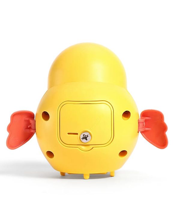 Babyhug Magnetic Crawling Duck Toy Set - Yellow| Music & LED Lights| Dancing Mother Duck| Visual & Auditory Development| Battery Operated| Encourages Crawling| BIS Certified| Gifting Option for 6M+