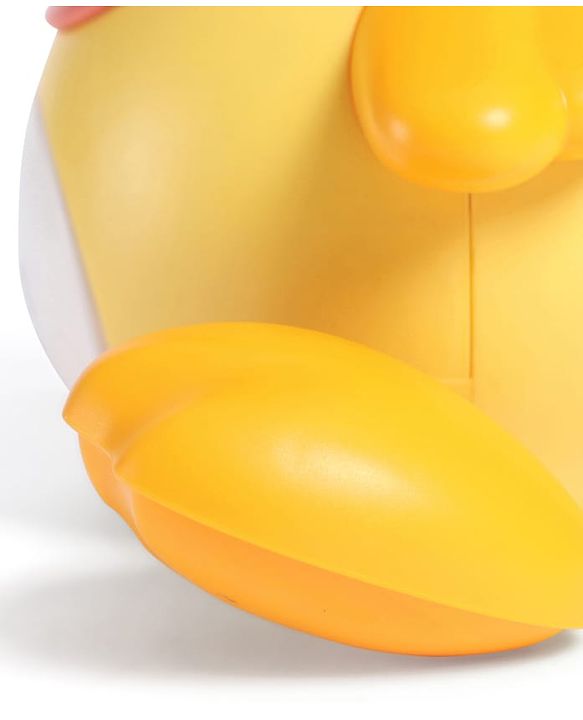 Babyhug Magnetic Crawling Duck Toy Set - Yellow| Music & LED Lights| Dancing Mother Duck| Visual & Auditory Development| Battery Operated| Encourages Crawling| BIS Certified| Gifting Option for 6M+