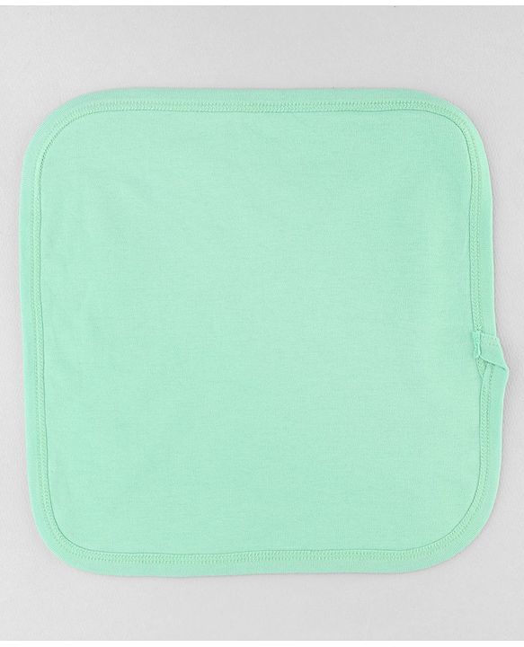 Babyhug Disney Hand & Face Towel with Minnie & Friends Graphic L 33  X B 33 cm Pack of 3 - Pink White & Sea Green