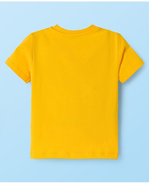 Babyhug Disney 100% Cotton Half Sleeves T-Shirts With Mickey Mouse & Friends Graphic Pack of 2 - Multicolour