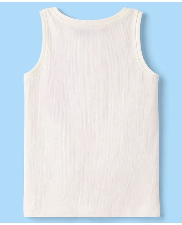 Pine Kids Cotton Knit Half Sleeves Printed Shirt & Sleeveless T-Shirt - Multicolor