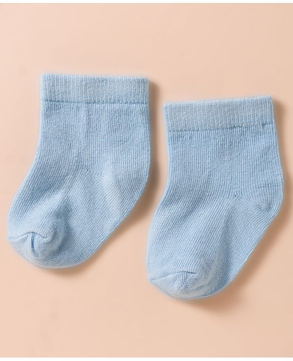 Cute Walk by Babyhug Non Terry Cotton Knit Anti Bacterial Ankle Length Socks With Vehicles Design Pack of 3 - Multicolour