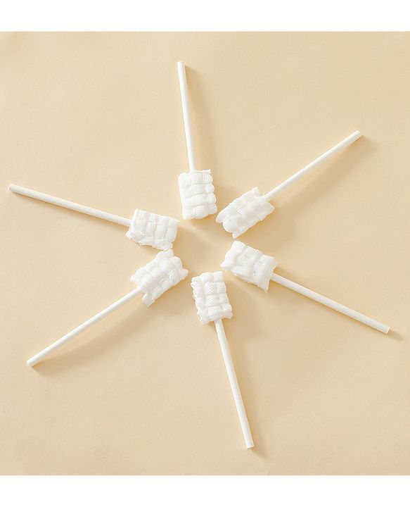 Babyhug Baby Oral Cleaning Swabs - 40 Pieces| Gentle Disposable Mouth Swabs| Gum & Tongue Cleaning| Hygienic Mono Packs