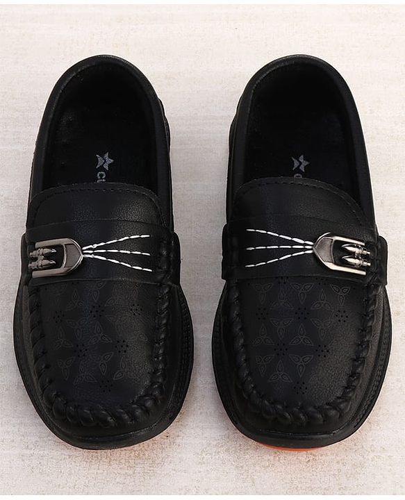 Cute Walk by Babyhug Slip On Loafers - Navy Blue