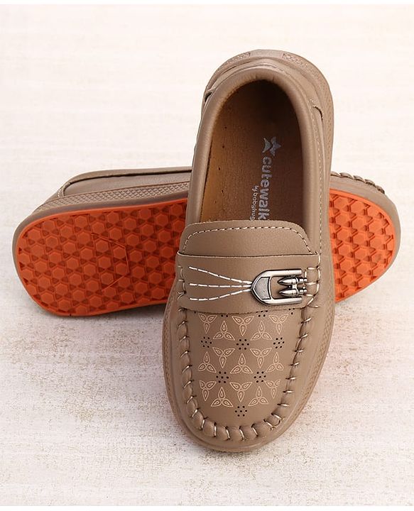 Cute Walk by Babyhug Slip On Loafers - Navy Blue