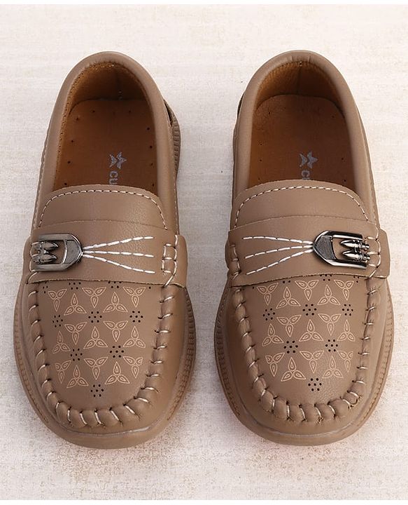 Cute Walk by Babyhug Slip On Loafers - Navy Blue