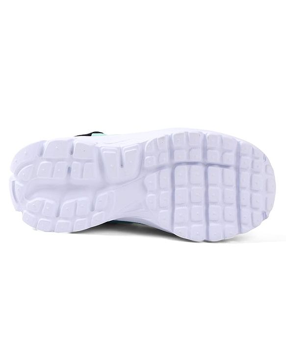 Cute Walk by Babyhug Solid Colour Sneaker Shoes with Velcro Closure - Aqua Blue