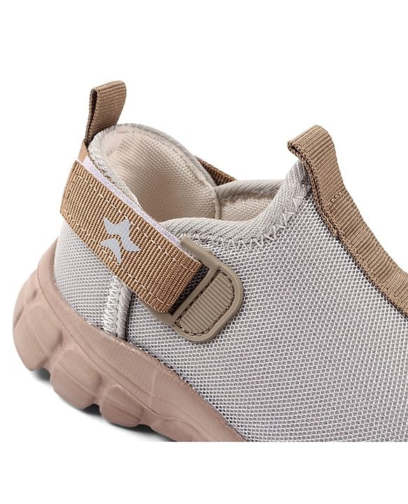 Cute Walk by Babyhug Solid Colour Sneaker Shoes with Velcro Closure - Aqua Blue