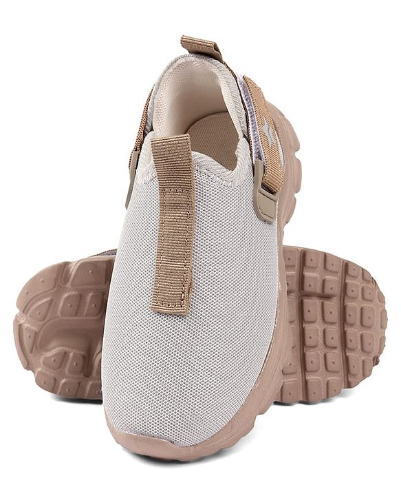 Cute Walk by Babyhug Solid Colour Sneaker Shoes with Velcro Closure - Aqua Blue