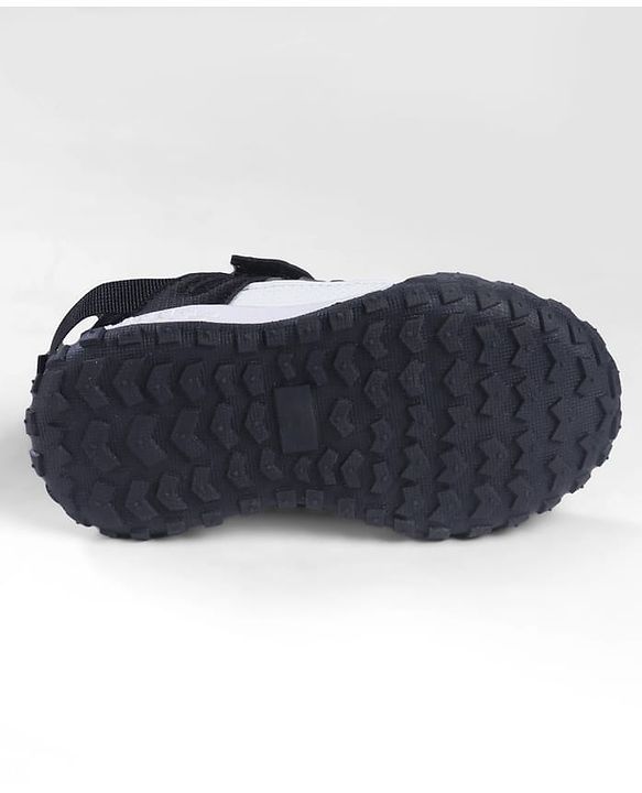 Cute Walk by Babyhug  Velcro Closure Sneaker Shoes - Black