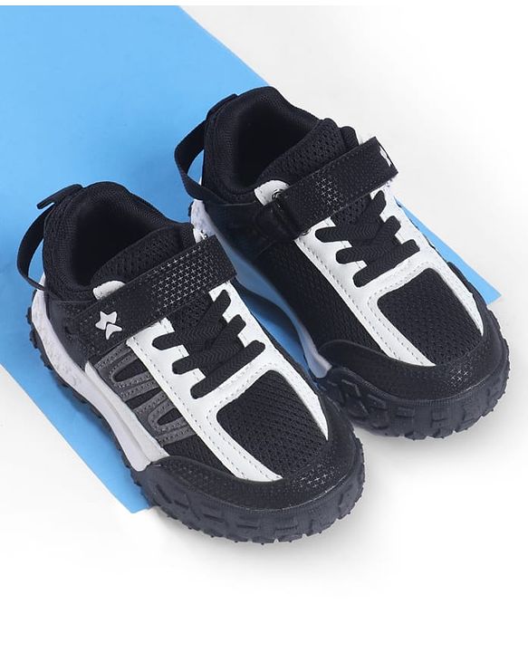 Cute Walk by Babyhug  Velcro Closure Sneaker Shoes - Black