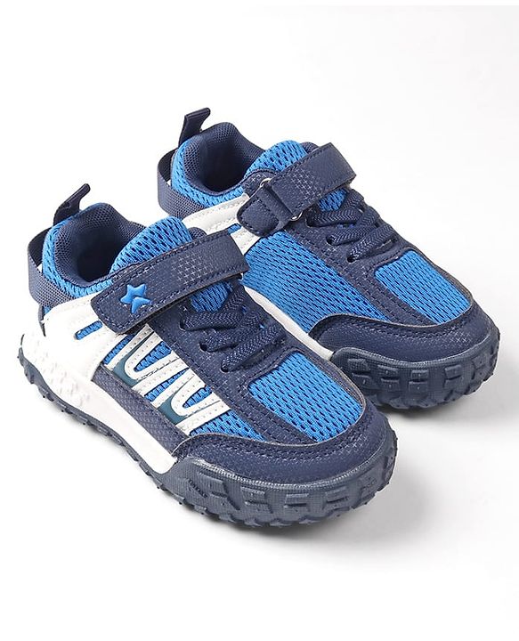 Cute Walk by Babyhug  Velcro Closure Sneaker Shoes - Black